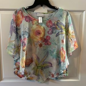 Alfred Dunner Floral Blouse
